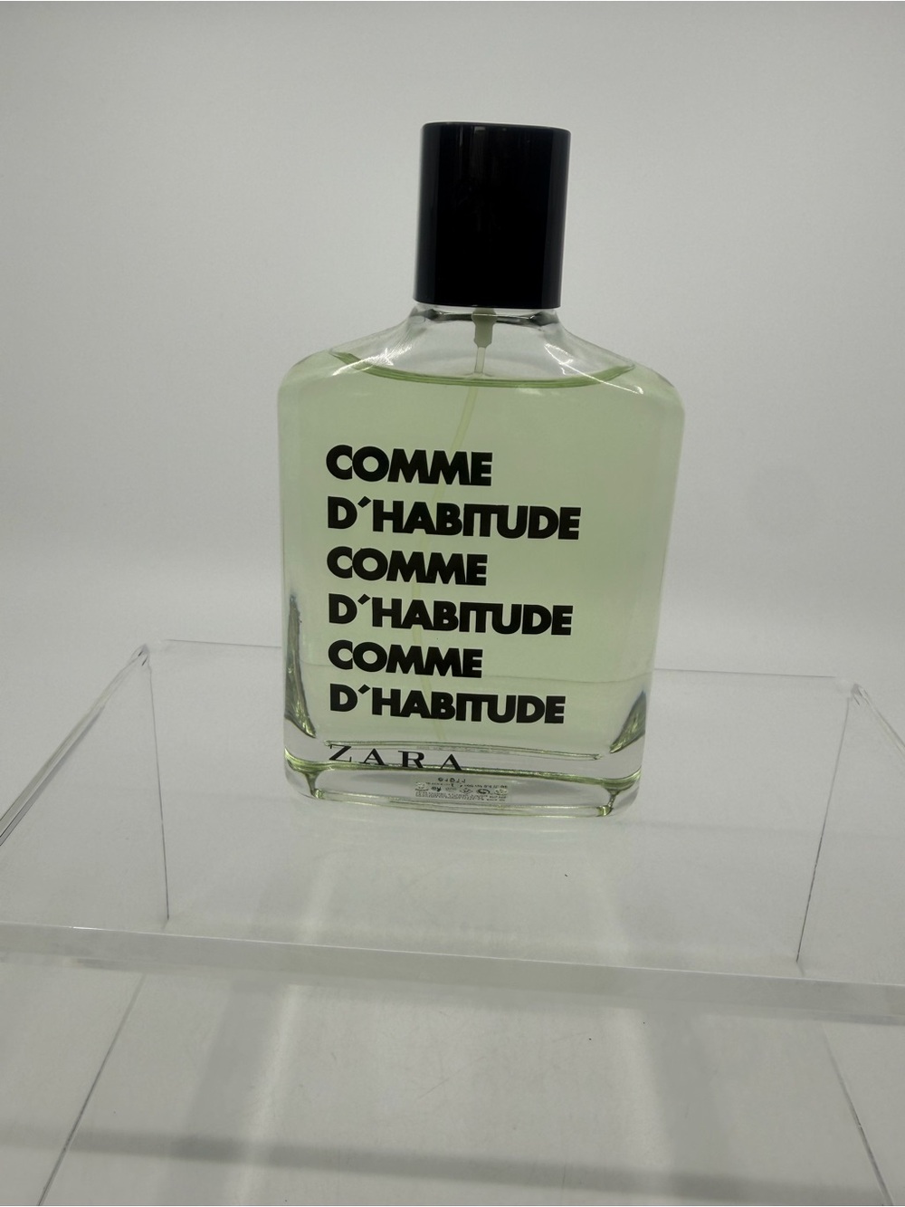 ZARA Comme D'Habitude Light Green spray Fragrance